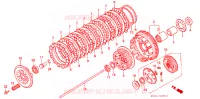EMBRAYAGE pour Honda VFR 750 de 1995