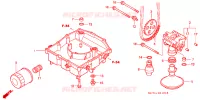 POMPE A HUILE pour Honda VFR 800 de 2014