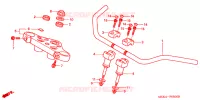 GUIDON   TE DE FOURCHE pour Honda VT 1100 SHADOW C2 SABRE de 2005