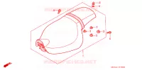 SELLE pour Honda VT 1100 SHADOW C2 SABRE de 2005