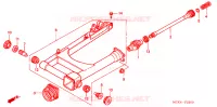 BRAS OSCILLANT pour Honda VT 1100 SHADOW C2 SABRE de 2006