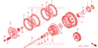 EMBRAYAGE pour Honda VT 1100 SHADOW C2 SABRE de 2006