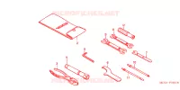 OUTIL pour Honda VT 1100 SHADOW C2 SABRE de 2006