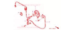 ALLUMAGE pour Honda VT 1100 SHADOW C2 SABRE de 2006
