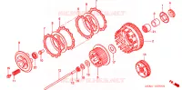 EMBRAYAGE pour Honda VT 1100 SHADOW C2 SABRE de 2006