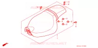 SELLE pour Honda VT 1100 SHADOW C2 SABRE de 2006