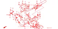 SILENCIEUX D'ECHAPPEMENT pour Honda VT 1100 SHADOW American Classic Edition de 1997