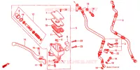 MAITRE CYLINDRE DE FREIN AVANT pour Honda VT 1100 SHADOW American Classic Edition de 1997