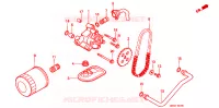 POMPE A HUILE pour Honda VT 1100 SHADOW C3 AERO de 2001