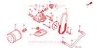 POMPE A HUILE pour Honda VT 1100 SHADOW C3 AERO de 1998