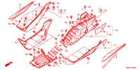 PLANCHER pour Honda PCX 125 de 2013