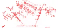 ARBRE A CAMES pour Honda XR 600 R de 1997