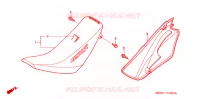 SELLE   COUVERCLE LATERAL DROIT pour Honda XR 650 R de 2003