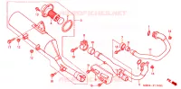 SILENCIEUX D'ECHAPPEMENT pour Honda XR 650 R de 2003