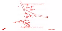 GUIDON   TE DE FOURCHE pour Honda XR 650 de 2004