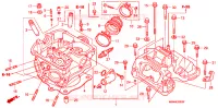 CULASSE pour Honda XR 650 de 2005