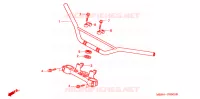 GUIDON   TE DE FOURCHE pour Honda XR 650 de 2005