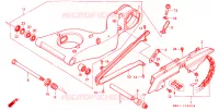 BRAS OSCILLANT pour Honda RC45 RVF 750 de 1995