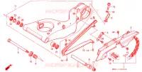 BRAS OSCILLANT pour Honda RC45 RVF 750 de 1994