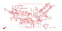 CADRE pour Honda RC45 RVF 750 de 1994