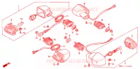 CLIGNOTANT pour Honda RC45 RVF 750 de 1994