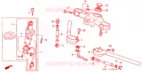 GUIDON   TE DE FOURCHE pour Honda RC45 RVF 750 de 1994