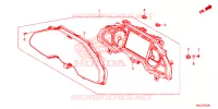 COMPTEUR pour Honda GL 1800 GOLD WING TOUR de 2018