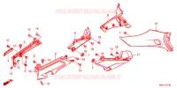 COUVERCLES LATERAUX pour Honda GL 1800 GOLD WING de 2018