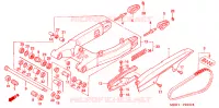 BRAS OSCILLANT pour Honda CBR 600 F4 de 2002