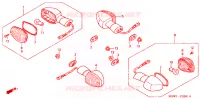 CLIGNOTANT pour Honda CBR 600 F4 de 2002