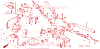 GUIDON   TE DE FOURCHE pour Honda CBR 600 F4 de 2002
