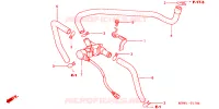 VALVE DE COMMANDE D'INJECTION D'AIR pour Honda CBR 600 F4 de 2002