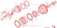EMBRAYAGE pour Honda CBR600F With speed warning light de 1996