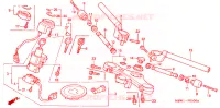 GUIDON   TE DE FOURCHE pour Honda CBR 600 de 2000