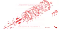 EMBRAYAGE pour Honda CRM 80 de 1992