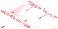 CLIGNOTANT pour Honda AFRICA TWIN 1000 DCT ADVENTURE de 2019