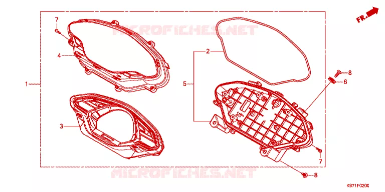COMPTEUR Honda SCOOTER 150 PCX 2020  WW150AJ