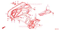 COUVERCLE GAUCHE pour Honda PCX 125 de 2018