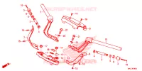 GUIDON   TE DE FOURCHE pour Honda GL 1800 GOLD WING TOURING, NAVI de 2018