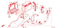 BATTERIE pour Honda GL 1800 GOLD WING TOURING, NAVI de 2018
