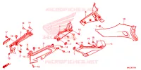 COUVERCLES LATERAUX pour Honda GL 1800 GOLD WING TOURING, NAVI de 2018