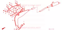SILENCIEUX D'ECHAPPEMENT pour Honda CRM 50 de 1990