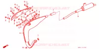 SILENCIEUX D'ECHAPPEMENT pour Honda CRM 50 de 1992