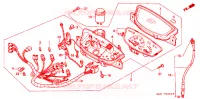 COMPTEUR pour Honda 50 SUPER DIO SR SPECIAL EDITION, front disk de 1991