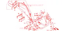 SILENCIEUX D'ECHAPPEMENT pour Honda XLV 600 TRANSALP de 1987