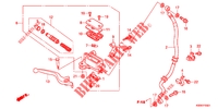MAITRE CYLINDRE FREIN AV. (WW125EX2C,D,E) pour Honda PCX 125 de 2014