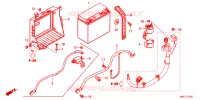 BATTERIE pour Honda GL 1800 GOLD WING TOUR de 2019