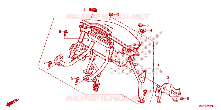 MODULE AIRBAG Honda MOTO 1800 GOLD-WING 2020  GL1800DAL