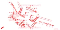 GUIDON   TE DE FOURCHE pour Honda GL 1800 GOLD WING TOUR DCT, NAVI, AIRBAG de 2020
