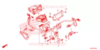 FAISCEAU D'AIRBAG pour Honda GL 1800 GOLD WING TOUR DCT, NAVI, AIRBAG de 2020